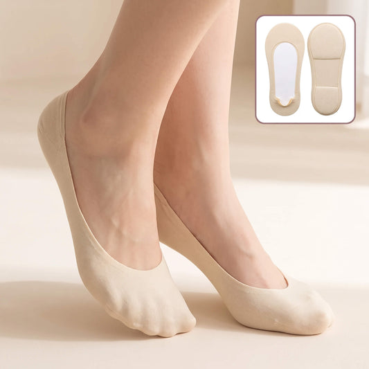 CloudSteppy™ Invisible Comfort Socks, 3 Pack